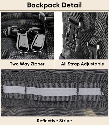 Motorcycle Cycling Helmet Backpack, Large Capacity Waterproof Helmet Holder, Storage Bag Hiking Backpack - color: Camouflage-flag