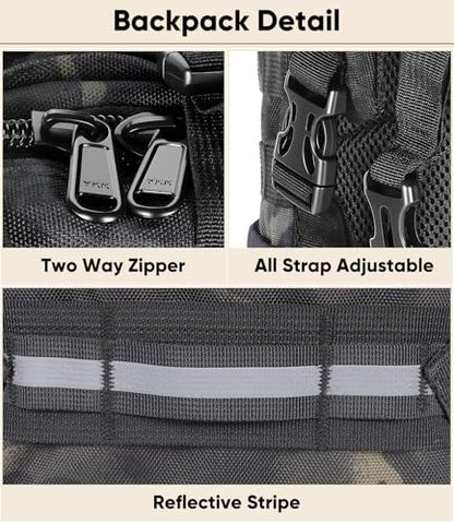 Motorcycle Cycling Helmet Backpack, Large Capacity Waterproof Helmet Holder, Storage Bag Hiking Backpack - color: Camouflage-flag