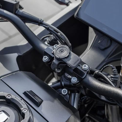 Quad Lock Motorcycle Handlebar Mount PRO Kit with Vibration Dampener and MAG Phone Case for Samsung Galaxy A55 - size: Galaxy A55