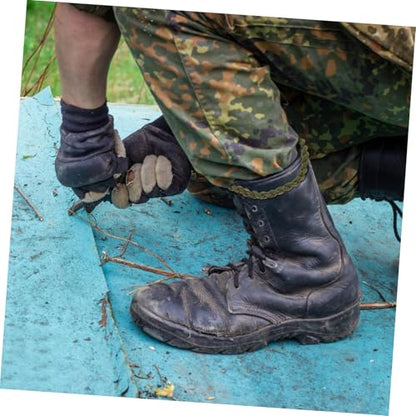 POPETPOP 8pcs Outdoor Boot Straps Bike Blousing Garters Boot Supplies Cycling Boot Ropes Elastic Boot Strap