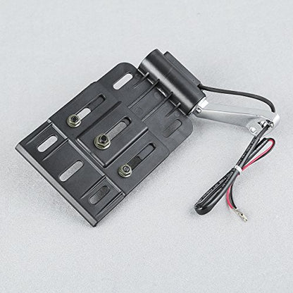 TCT-MT LED Light Side Mount License Plate Collapsible Fit for Harley Sportster XL 2004-2016 Forty Eight XL1200X Iron 883 XL883N Custom XL1200C Nightster XL1200N Roadster XL1200R Black