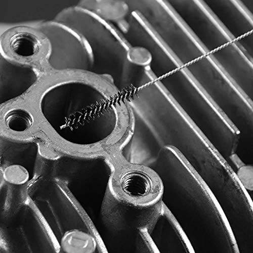 Carburetor Cleaning Kit-13 Cleaning Wires,10 Needles,5 Nylon Brushes for Torch Tip,Carb,Chainsaw,Welder,Spray Guns,Jet Nozzles,Air Tools,ATV,Lawn Mower-with Aluminum Case, Stove Burner – Aluminum Case