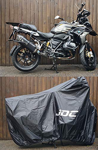 JDC Motorcycle 100% Waterproof Cover - Ultimate RAIN (Heavy Duty, Soft Lining, Heat Resistant Panels, Taped Seams) - XL Tall - size: XL Tall