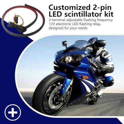 New Motorcycle Turn Signal Fix - Adjustable Flash Rate Relay for LED Conversions