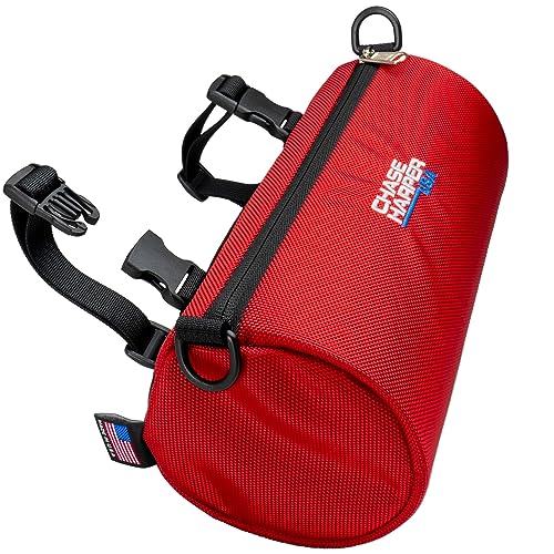 Chase Harper USA 10300 Barrel Bag - 3.5 Liters - Water-Resistant, Tear-Resistant, Industrial Grade Ballistic Nylon - Universal Fit - Red - color: Red, size: One Size