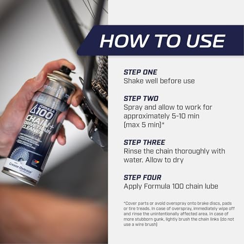 eBike Complete Drivetrain Cleaning & Chain Lube Care Kit | Bike Degreaser & Chain Lube Bundle for eMotos, EMountain Bikes, eGravel Bikes & eBikes