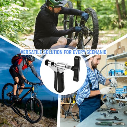 Bike Chain Repair Removal Tool, Chain Breaker Splitter Tool, Links – Easy to Use – Quick Fix – Premium Tool Kit for Cyclists