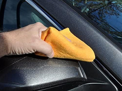 Flinka The Original Reusable Shammy Cloth 20" x 14" - Super Absorbent Chamois Towel - Great for Cars, Boats, Trucks, and RVs - Natural Viscose Sponge Cloth - Eco Friendly (1 Pack) - size: 1 Pack