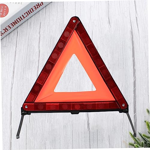 DECHOUS Reflective Triangle Warning Sign Kit Emergency Roadside Safety Triangle for Vehicles Storage Case