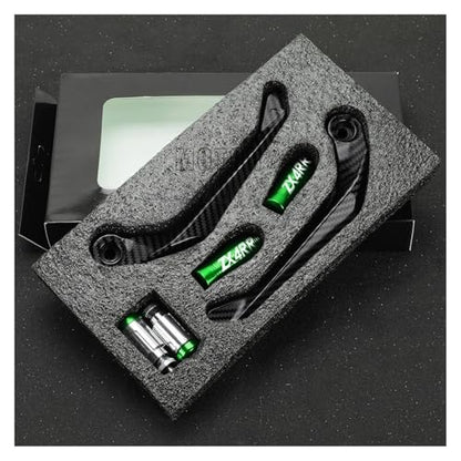 Motorcycle Handlebar Handle Grips Guard Brake Clutch Levers Protector for KAWA&SAKI Ni&nja ZX-4RR ZX 4RR ZX 4 RR 2023 2024 2025 Hand Guards - color: Lever Guard black