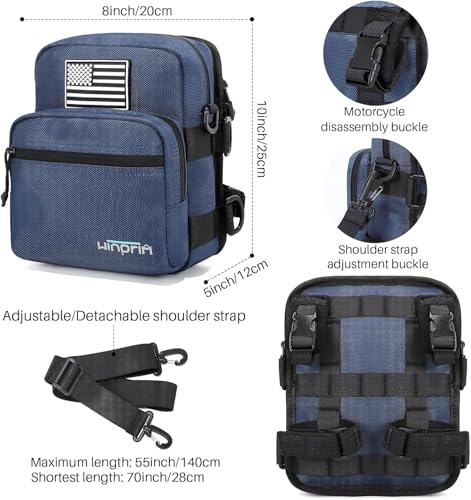 40L Motorcycle Helmet Backpack with Rain Cover Large Capacity Waterproof Laptop Backpack Reflective Strips Padded Electronics Compartment for Travel Hiking Outdoor Sports Commuting Work Gym Camping