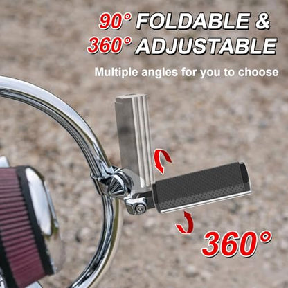 CNC Footpeg Footrest Fit For Harley Street Glide, Road Glide, Road King, Sportster 883, Dyna, (Softail 1986-2017) Foot Pegs - color: B Black