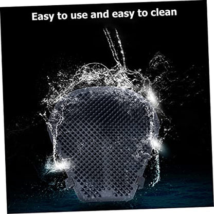 Sosoport Breathable Silicone Motorcycle Seat Cushion Cooling Non Slip Motorbike Seat Pad with Ventilation for Comfortable Riding and Heat Insulation Protection
