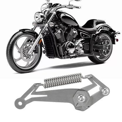 Motorcycle Chain Slack Adjuster Tool, Efficient Chain Tension Adjustment Setter Tool for All Motorcycles, Metal, Precise Indicator for Safe Riding