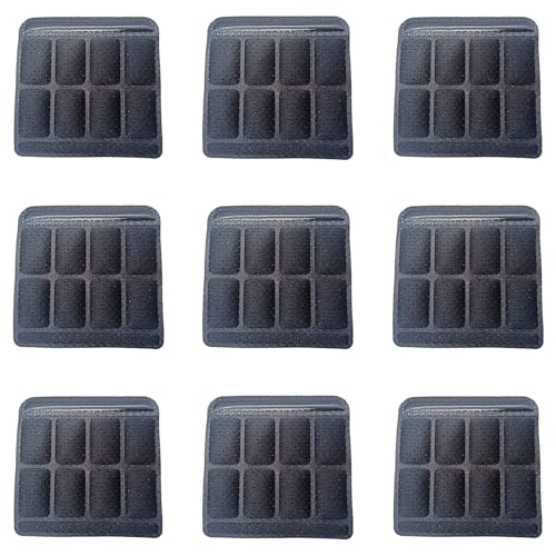 Helmet Chin Straps Jaw Pads Chin Pad Soft Foam Sponge Pad Strap Padding Replacement Lining Cushion Mat Liner Universal Fit for Cycling Bike Motorcycle Bicycle Riding - color: Black 9PCS