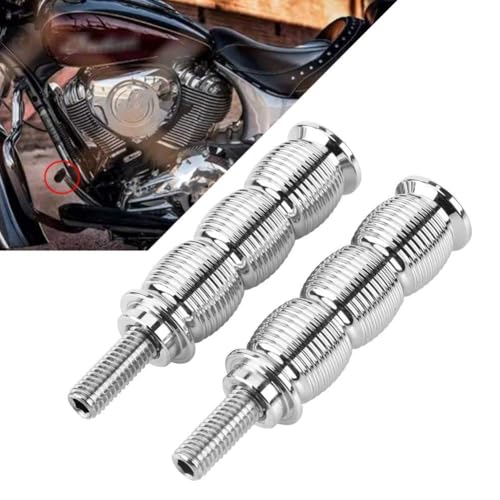 Aramox Shift Peg, Motorcycle Shift Peg or Brake Peg for 2015-2018 (Silver) - color: Silver
