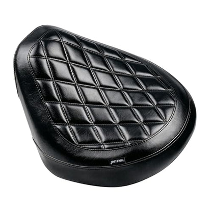 Motorcycle Rider Comfort Seat Fit for CMX1100 Rebel 1100 2021 2022 2023 2024 2025 2026, Leather Front Driver Saddle Solo Cushion Pad, Black Stitching - color: Front - Black-A