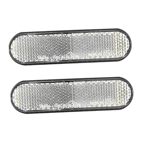Cabilock 2 Pack Motorcycle Rear Brake Light Led Reflector 24 Led Side Marker Lights Waterproof for Motorbike Tail Brake Lamp