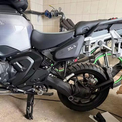 For R1300GS adv 2026 Adventure R1300 GS ADV 2024 2025 Motorcycle Side Panel Bags 4L Storage Capacity Side Panel Bags Tool Storage Bag Waterproof Side Storage Bags accessories（Two-pack