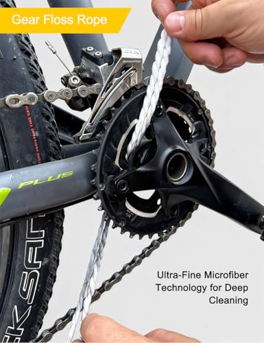 Bike Cleaning Kit - Complete Bicycle Maintenance Set with Degreaser, Lubricant, Chain Scrubber & Brushes for Mountain, Road, MTB, E-bikes - style: Chain Cleaner Kit--7 pcs