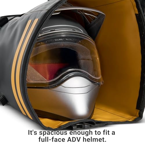 Odinsberg 30L 100% Waterproof Motorcycle Tail Bag Motorcycle Saddlebags Backpack Multifunctional Dry Bag Soft Luggage For Motorbike Saddle Back Seat Rear Rack Sissy Bar Side Panniers Dual Sport Bike - size: 30L