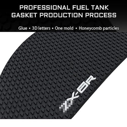 For Kawasaki Ninja ZX-6R / ZX-636 ZX6R ZX636 2009-2024 2025 2026 Motorcycle Accessories Side Fuel Tank pad Tank Pads Protector Stickers Decal Gas Knee Grip Traction Pad Tankpad