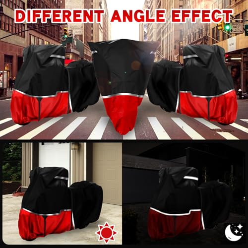 420D Motorcycle Cover Suitable for Kawasaki Ninja 400 500 650 Z900 Zx6r (No Trunk) Models Waterproof Motorcycle Cover Easy to Clean Tear-Resistant Suitable for Outdoor Protection - size: Ninja