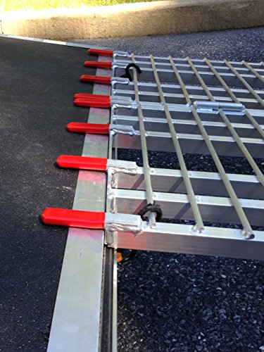 Aluminum Ramps 4 ft. USA - Motorcycles on to Trailers - 5244 MCDR Ramp - size: 4ft x 44in - 1,500lb cap.