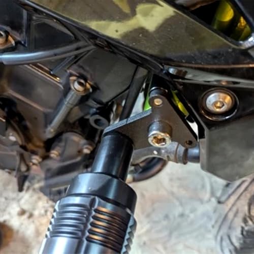 CNC Motorcycle Frame Sliders Crash Pad Falling Protection Compatible with Ninja 500 2025 Z500 SE Ninja 400 Ninja400 Z400 Z 400 2018-2023 2024 - color: CNC Green