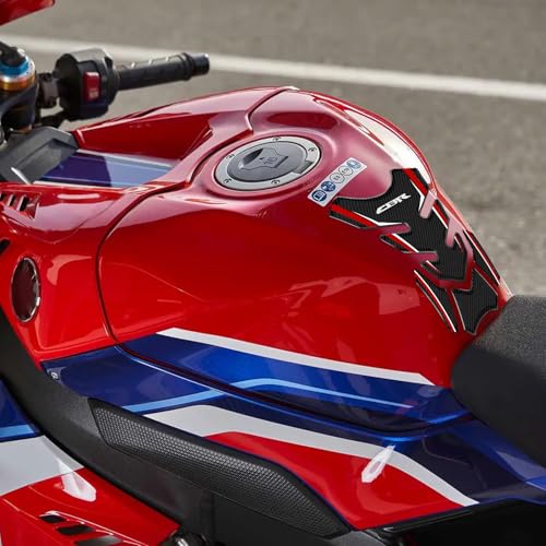 Motorcycle Tank Pad Gas Tank Protector Compatible with CBR1000RR CBR650R CBR600RR CBR500RR CBR400R CBR400RR CBR650F CB650R CBR250R CBR600 F1/F2/F3/F4 CBR900RR CBR929RR CBR954RR CBR1100XX - size: For CBR