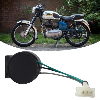 3 Pin Flasher Relay, ABS Housing, Direct Replacement for GY6 50-250cc Motorcycles, Scooters, Mopeds, ATVs Turn Signal Blinker