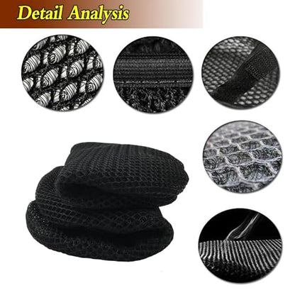 Motorcycle Accessories 3D Mesh Seat Hump Cover Net Cushion Guard Sunproof Net Protecros for 2015-2024 MT07 FZ07 MT FZ 07 (2018-2024) - color: 2018-2024