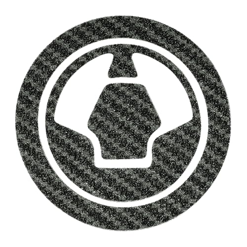 Motorcycle Carbon Tank Pad Protector Sticker Fuel Gas Oil Cap Decal, Anti-Scratch Oil Gas Tank Pad (Z750 Z1000 ZXR250 400 ZX6R ZXR750 ER6N ZR600) - color: Z750 Z1000 Zxr250 400 Zx6r Zxr750 Er6n Zr600