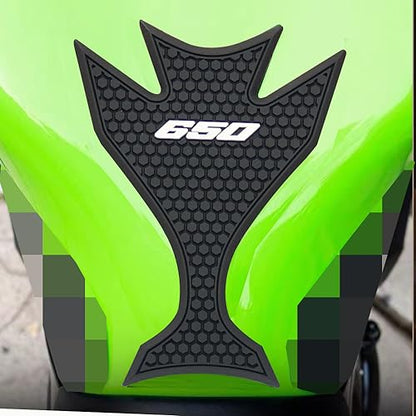 For Kawasaki Ninja 650 Ninja650 Z 650 Z650 2017-2024 Side Fuel Tank pad Tank Pads Protector Stickers Decal Gas Knee Grip Traction Pad Tankpad 3 PCS