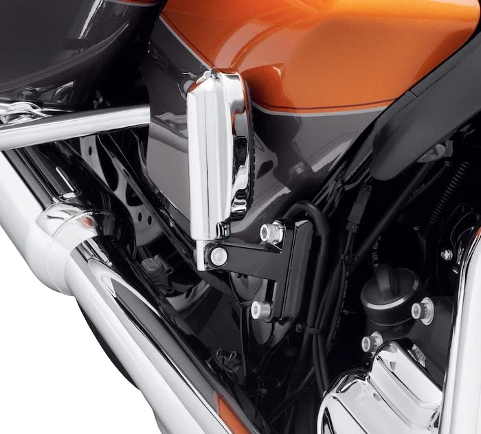 Rear Passenger Mini Footboard Mount Fit for Harley Touring Models 1993-2024 Road King FLHR Road Glide FLTRX Street Glide FLHX Electra Glide FLHT,Black