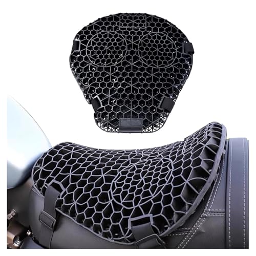 Motorcycle Gel Seat Cushion for Triumph Tiger 800 2011-2015 2016 2017 2018 2019 2020, Motorcycle Cushion, 3D Shock Absorbing & Breathable Motorcycle Seat Pad, Comfortable Gel Pad for Long Rides
