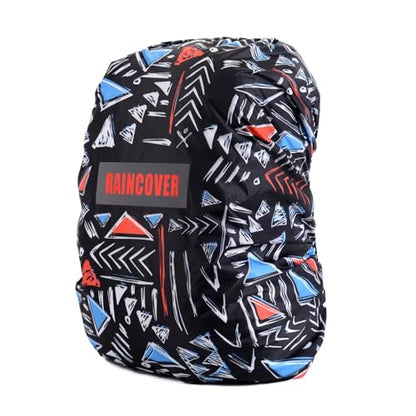 Backpack Rain Cover Covers Waterproof Backpacks 20L-50L Lightweight Bag Rain Cover Reflective Design for Camping Cycling Night Safety - color: Black03-S(18L-25L)