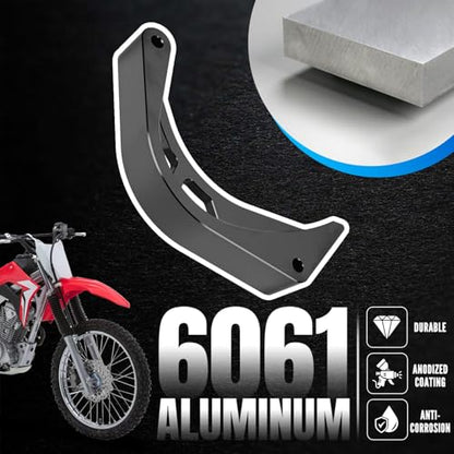 Canitu Black Front Sprocket Cover Guard,Motorcycle Aluminum Chain Guard Sprocket Engine Drive Cover Case Saver Protector Engine Case Protection for Honda CRF110 2013-2024 - color: Black