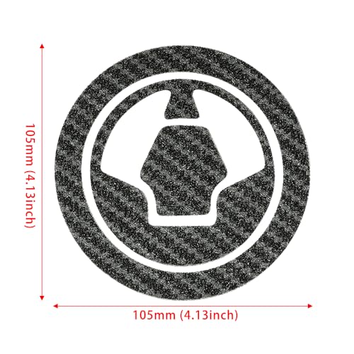Motorcycle Carbon Tank Pad Protector Sticker Fuel Gas Oil Cap Decal, Anti-Scratch Oil Gas Tank Pad (Z750 Z1000 ZXR250 400 ZX6R ZXR750 ER6N ZR600) - color: Z750 Z1000 Zxr250 400 Zx6r Zxr750 Er6n Zr600