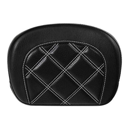 Detachable Sissy Bar Backrest Pad Fits For Harley 1997-2023 Touring Road King Tri Glide Street Glide Road Glide Electra Glide 2018-2023 Softail Slim FLSL Low Rider FXLR - color: Style F# 3
