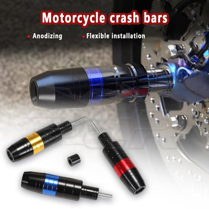 2PCS Motorcycle Crash Sliders for Honda Rebel 300 2017-2026, Universal Fit, Anti-Slip, Durable, Easy to Install, Protects Engine Frame, CNC Aluminum Frame Sliders,C Red - color: C Red