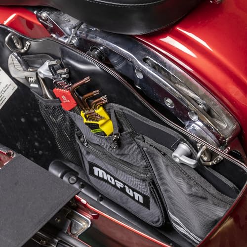 Mofun Motorcycle Saddlebag Organizers Bags Saddle Bag Organizers Storage Bag Compatible With Harley Touring Street Road Electra Glide Road King 2014-2023 - style: For 2014-up