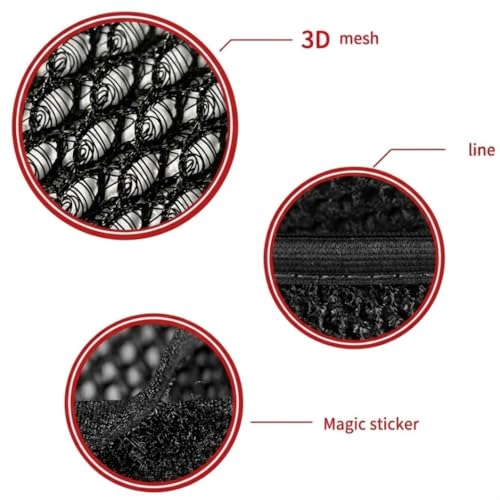 Motorcycle Seat Cover for Aprilia Tuareg 660 2021-2023, 3D Mesh Airflow Breathable Seat Cushion Protector, Anti-Slip Heat Insulation Sun-Proof Saddle Pad Accessories