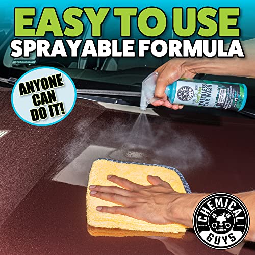 Chemical Guys Swift Wipe Sprayable Waterless Car Wash Spray - Spray and Wipe to Safely Clean and Shine Cars, Trucks, Motorcycles, RV & More, High Lubrication Formula, 64 oz - size: 64 Fl Oz (Pack of 1), style: Swift Wipe Only