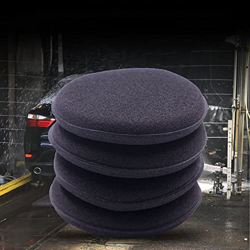 20PCS Wax Applicator Pad,Round Detailing Buffing Pad Reusable Car Foam Applicator Pad Cleaning Pad Car Detailing Applicator Pad Sponges for Cars,Trucks,Motorcycles or RVs