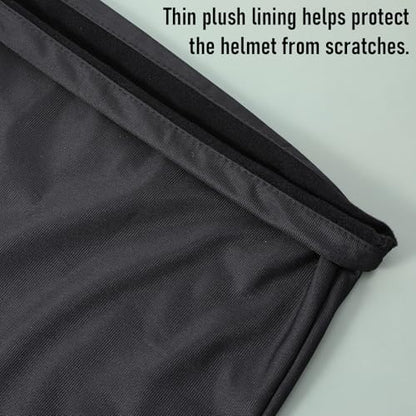 Helmet Protection Storage Bag, Black Large Capacity Light Weight Drawstring Bag Motorcycle Helmet Bags Folding Sport Travel Bags for Sport Riding Travel