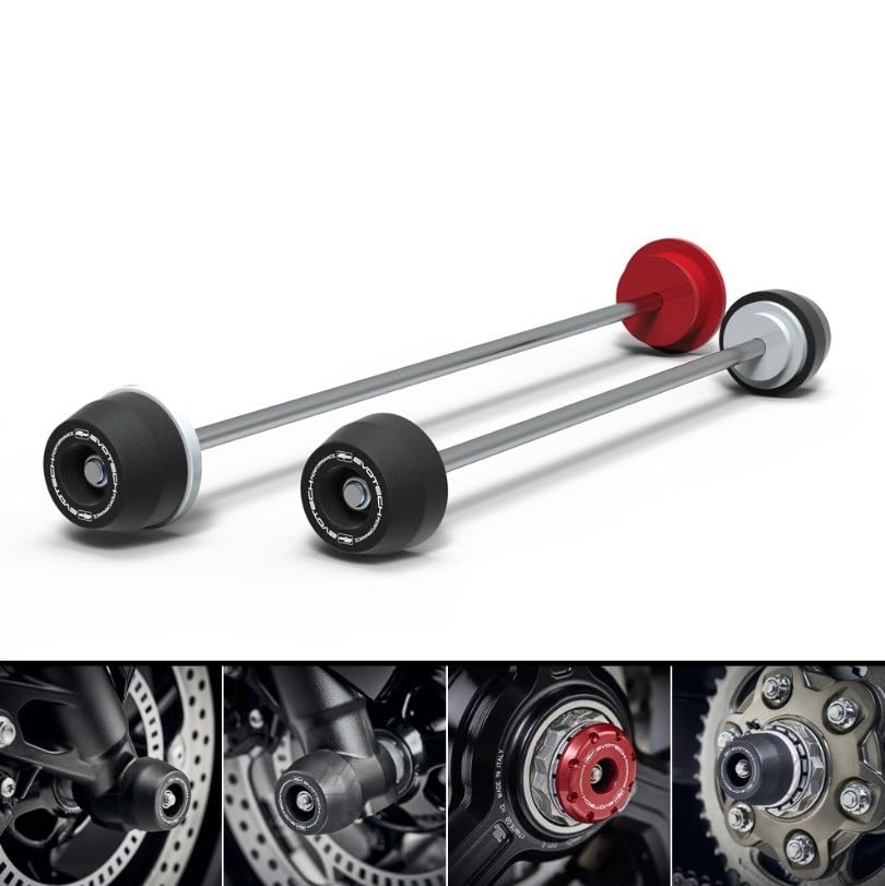 Wheel Fork Slider Protector For Ducati Panigale 1199 2012-2020 Panigale 1299 2012-2020 Panigale 1299S 1299R 2012-2020 Motorcycle Front Rear Axle Crash Protector Accessories