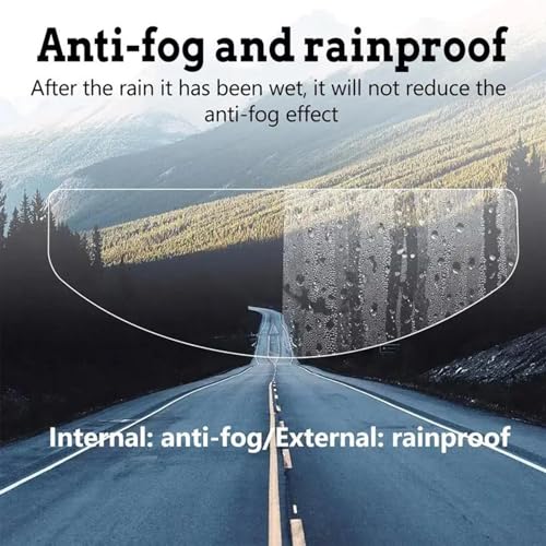 2PCS Anti Fog for Motorcycle Helmet Visor, Safe Streak-Free Lens Cleaner, Anti-Fog Motorcycle Helmet Defogger for Instant Fog Removal Safe Clear Visibility Goggles Football Hockey
