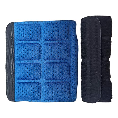 Helmet Chin Straps Jaw Pads Chin Pad Soft Foam Sponge Pad Strap Padding Replacement Lining Cushion Mat Liner Universal Fit for Cycling Bike Motorcycle Bicycle Riding - color: Blue 1pc