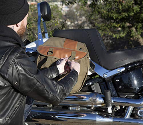 Stansport Saddle Bag - color: Olive Green
